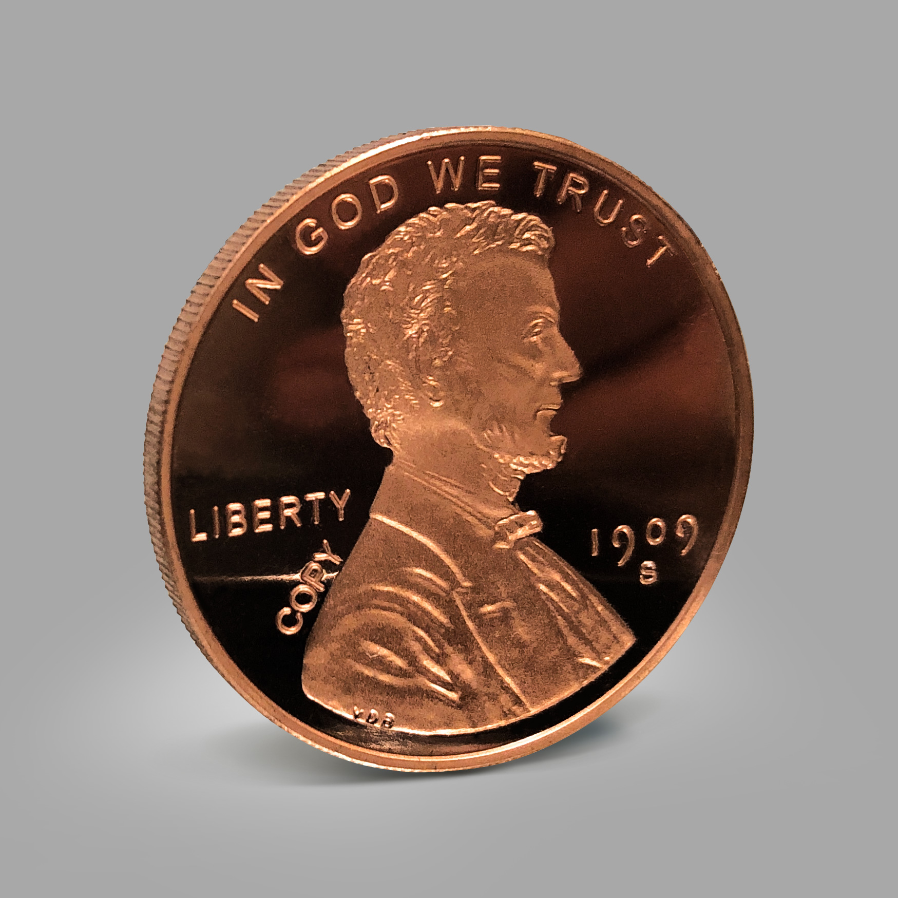 jumbo oversized penny coin